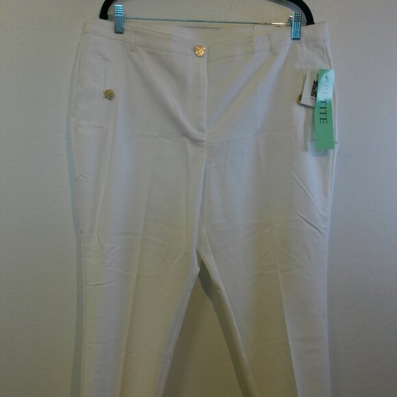 Anne Klein Slim Crop Size 16P - Picture 1 of 7